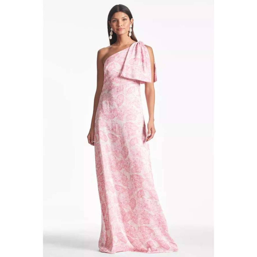 Sachin + Babi Chelsea Gown Rouge Damask Rose Pink Formal Long